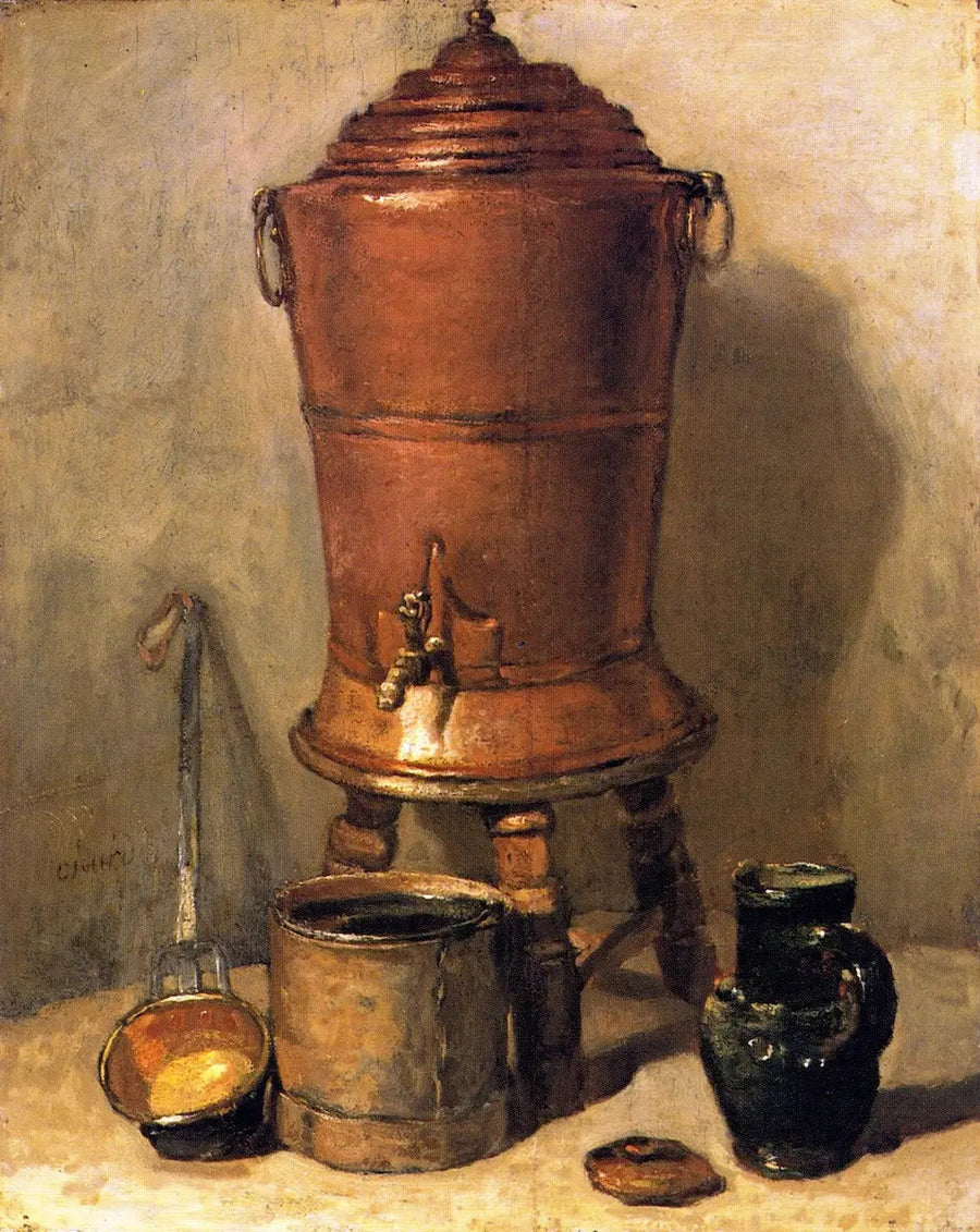 A Fonte de cobre - Jean Simeón Chardin