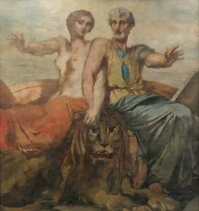 A Força e a Ordem - Théodore Chassériau