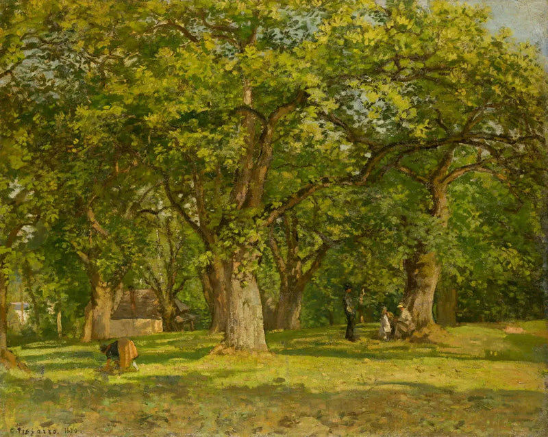 A Floresta - Camille Pissarro