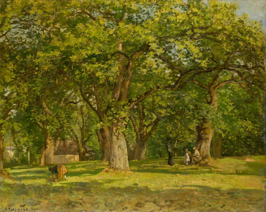 A Floresta - Camille Pissarro