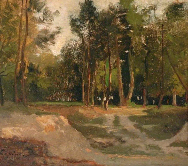 A floresta de Fontainebleau, França - Stanislas Lépine