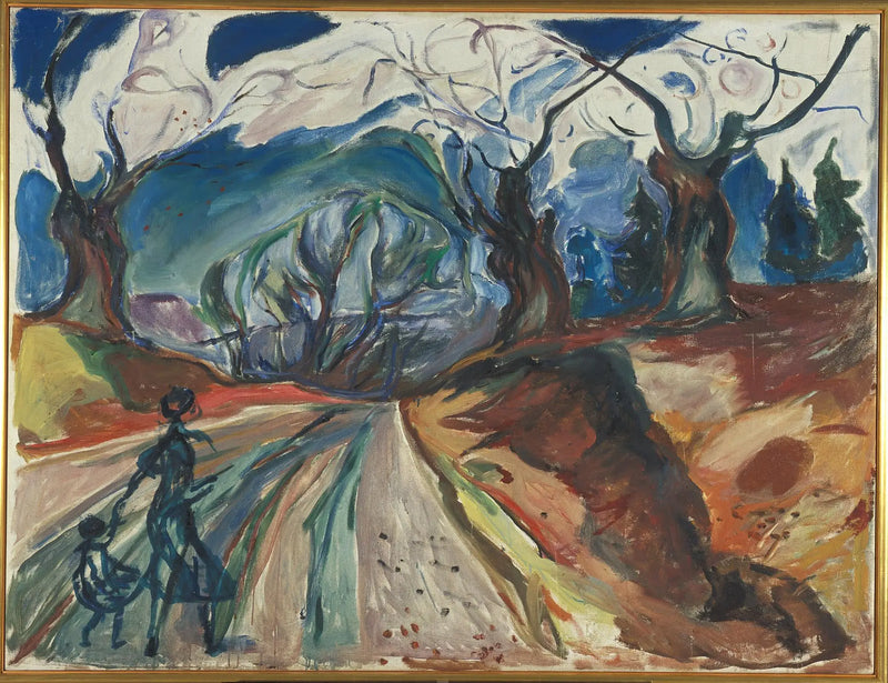 A Floresta Mágica - Edvard Munch