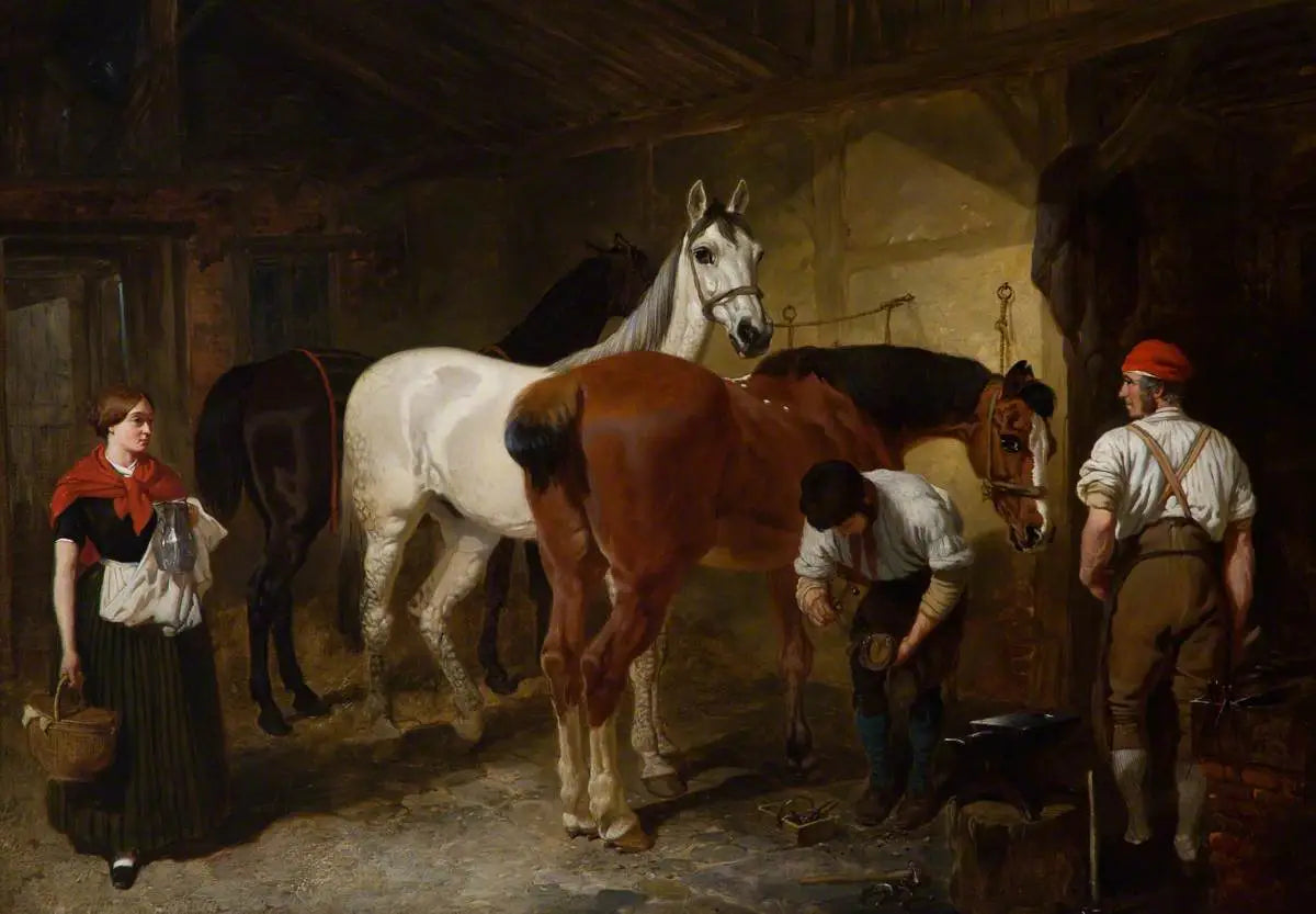 La Forge - John Frederick Herring Sr. - Alpha Reproduction