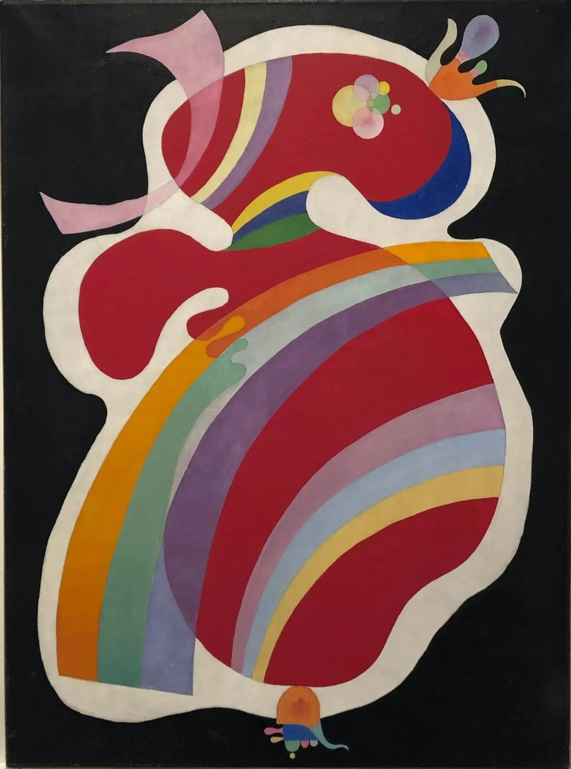 A Forma Vermelha - Vassily Kandinsky