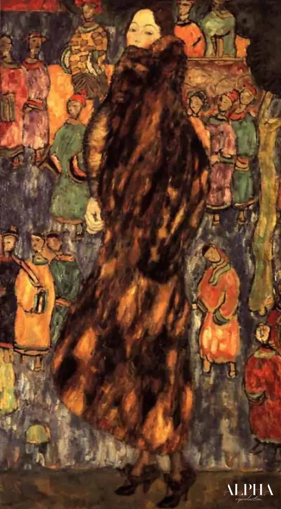 La fourrure du putois (inachevé) - Gustav Klimt - Reproductions de tableaux et peintures haut de gamme