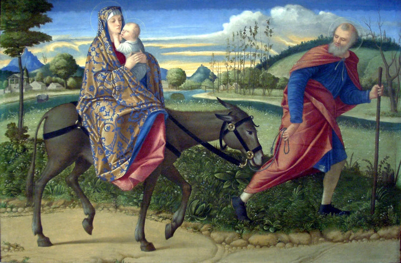 A Fuga para o Egito - Vittore Carpaccio