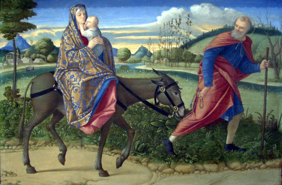 A Fuga para o Egito - Vittore Carpaccio