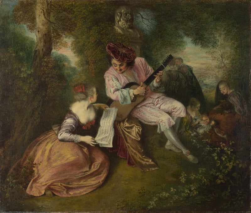 A Gama do Amor - Antoine Watteau