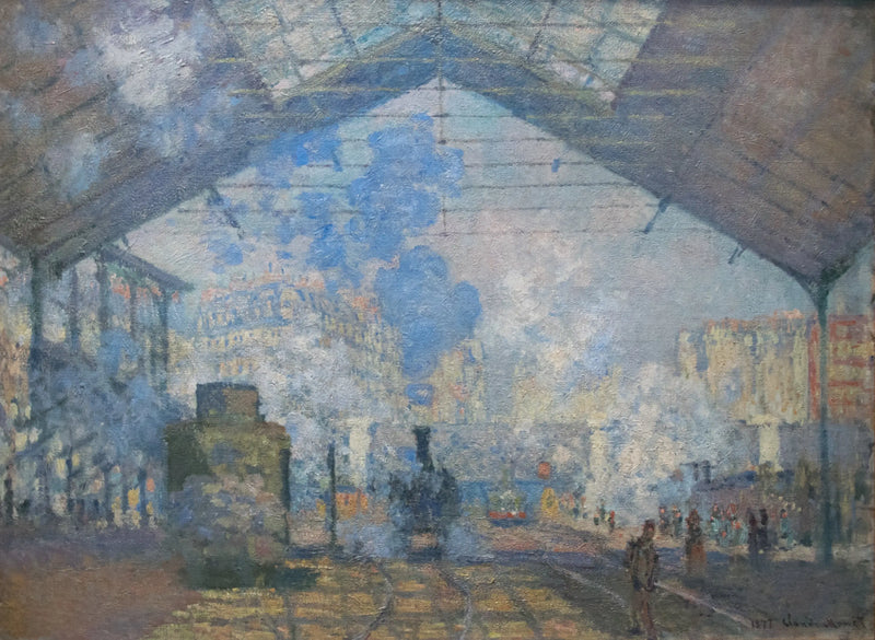 A Estação Saint-Lazare - Claude Monet