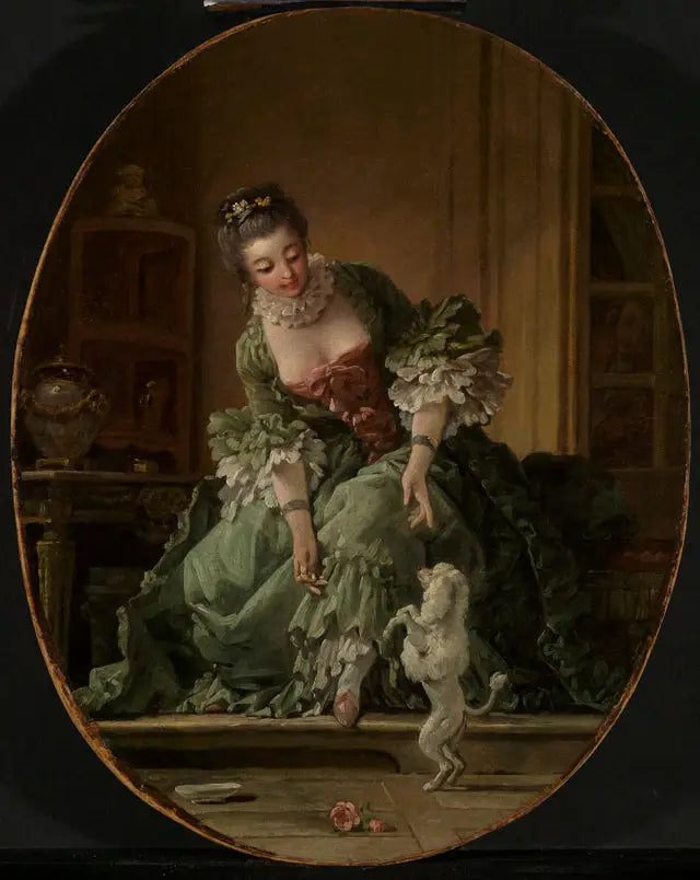 La gimblette - François Boucher - Alpha Reproduction