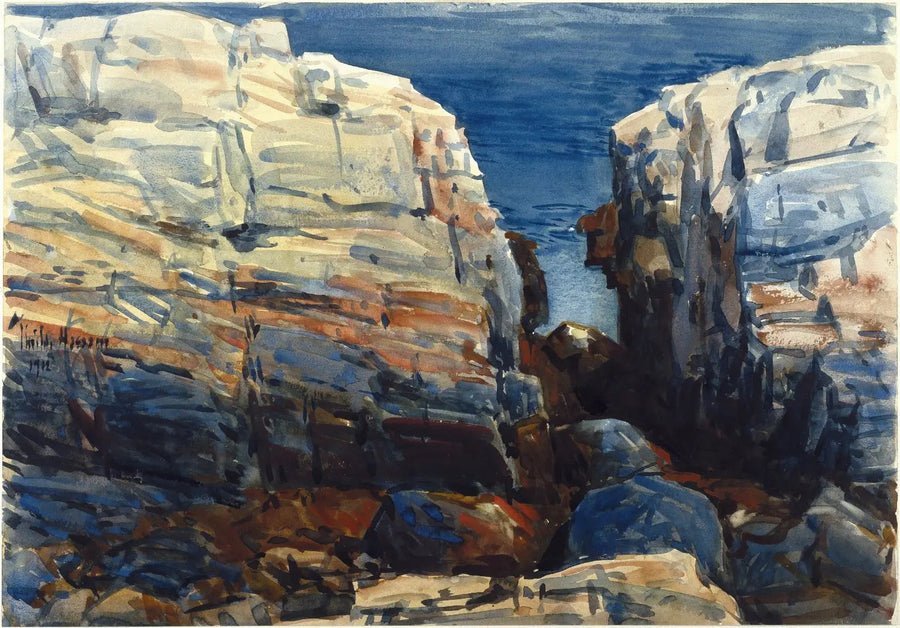 A Garganta, Appledore - Childe Hassam