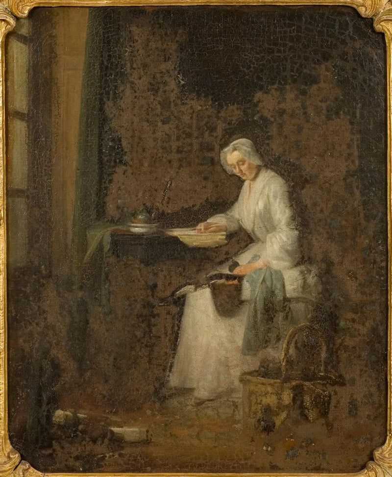 A governanta - Jean Simeón Chardin
