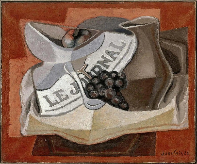 O cacho de uvas - Juan Gris