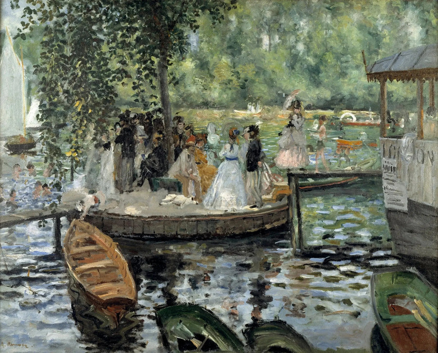 A Grenouillère - Pierre-Auguste Renoir