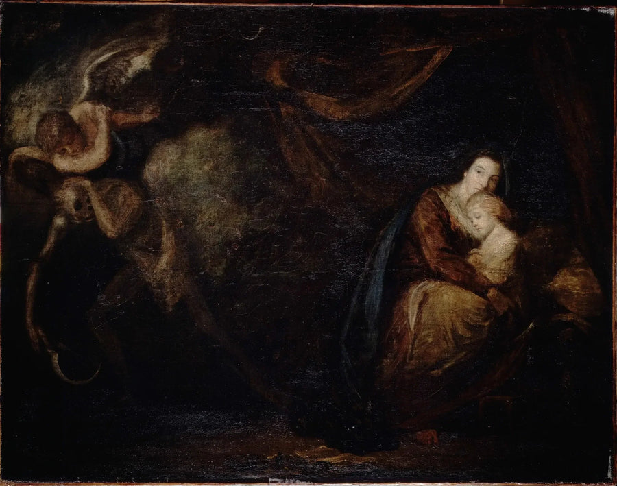 A cura da doença, uma alegoria - Joshua Reynolds