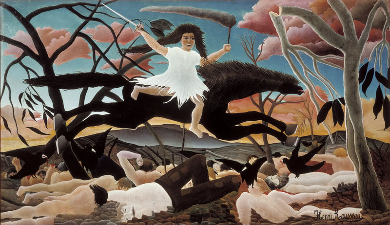 A Guerra - Henri Rousseau