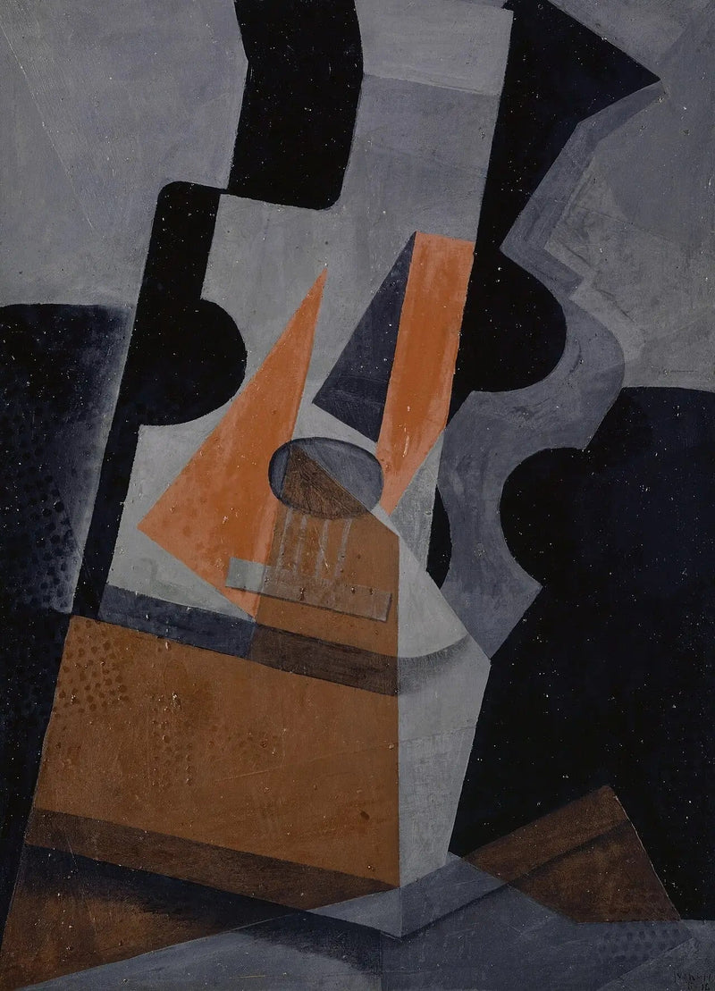 A guitarra (Natureza-morta com guitarra) - Juan Gris