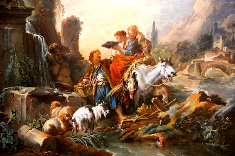 A parada na fonte - François Boucher