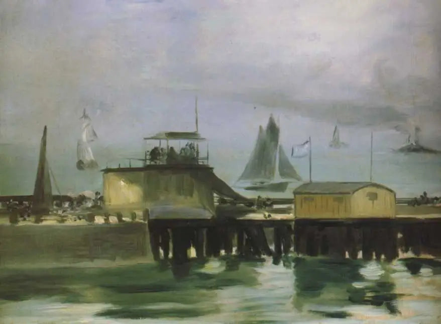 A doca de Boulogne - Édouard Manet