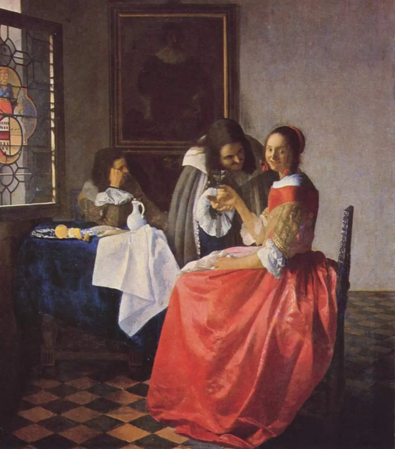 A Menina com o Copo de Vinho - Johannes Vermeer