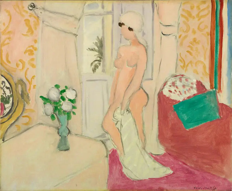 A Menina e o Vaso de Flores - Henri Matisse