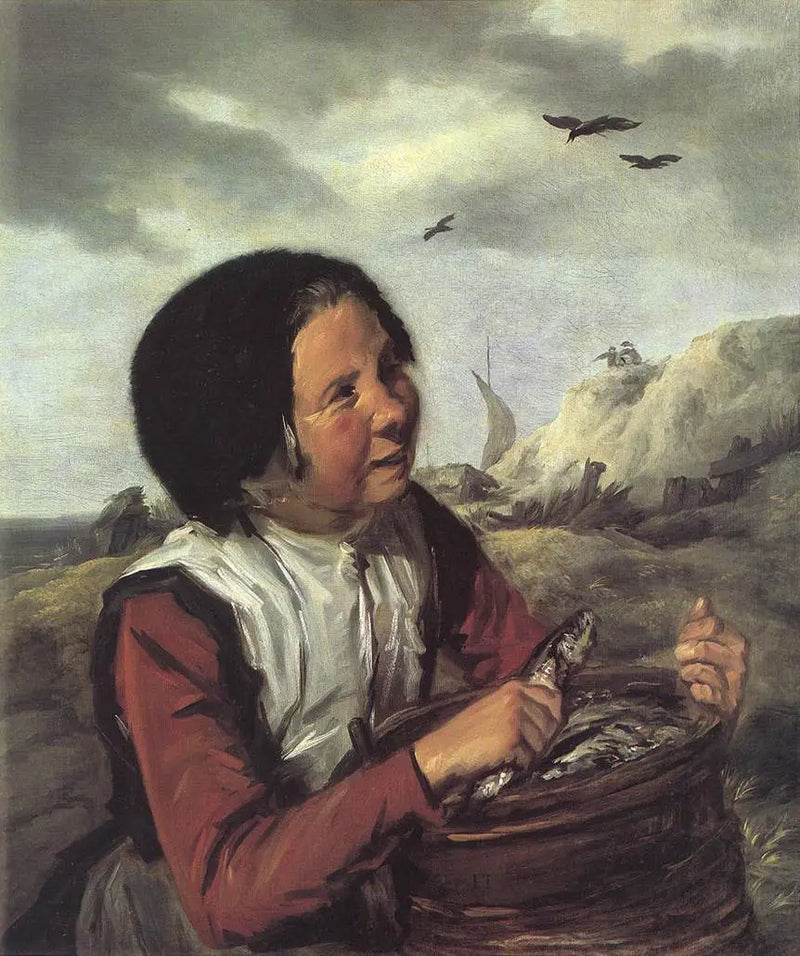 A Jovem Pescadora - Frans Hals