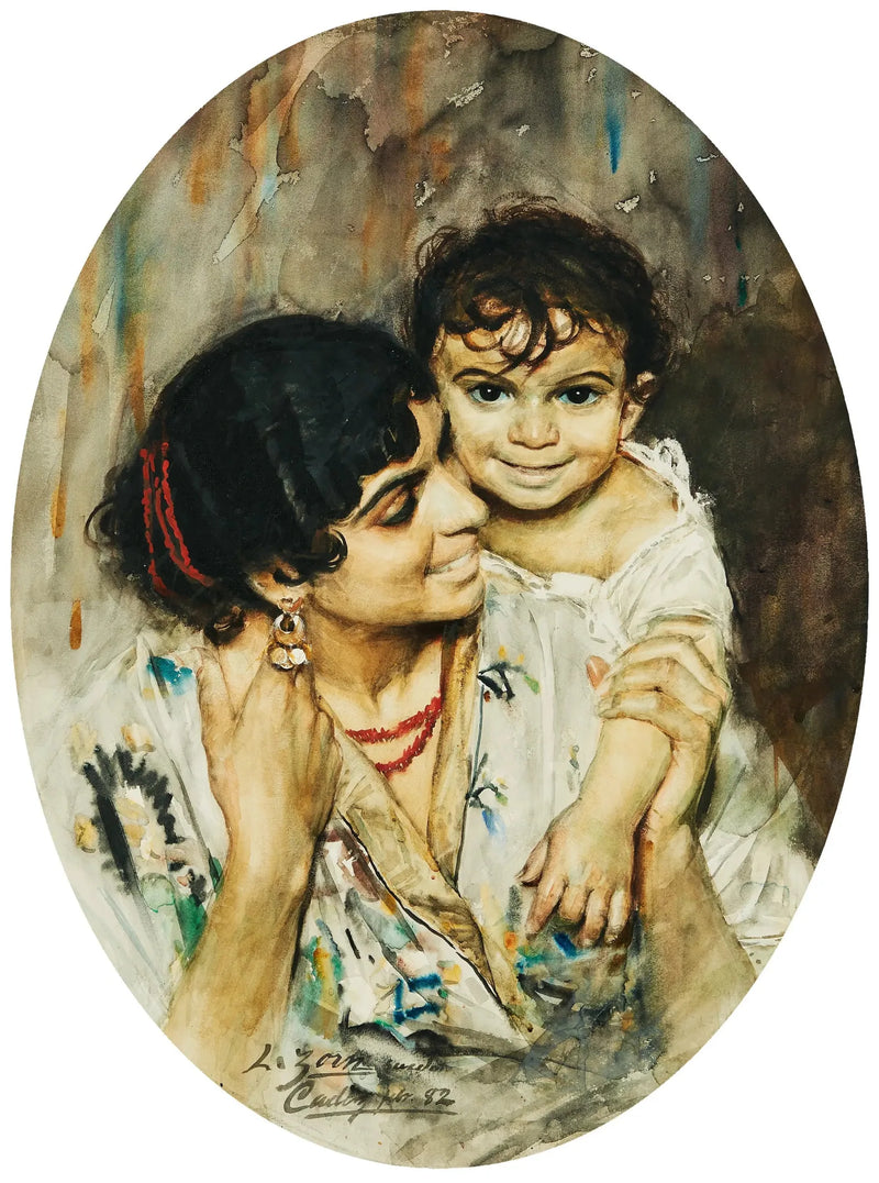A alegria da mãe - Anders Zorn