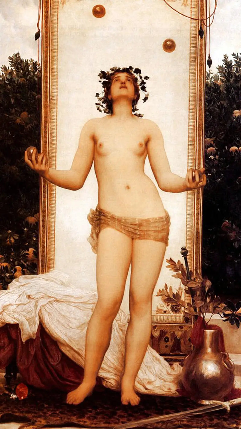 A acrobata antiga - Frederic Leighton