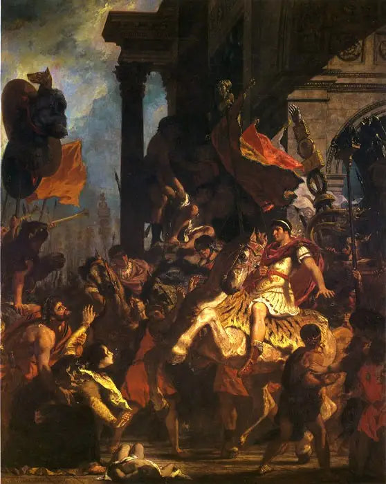 A Justiça de Trajano - Eugène Delacroix