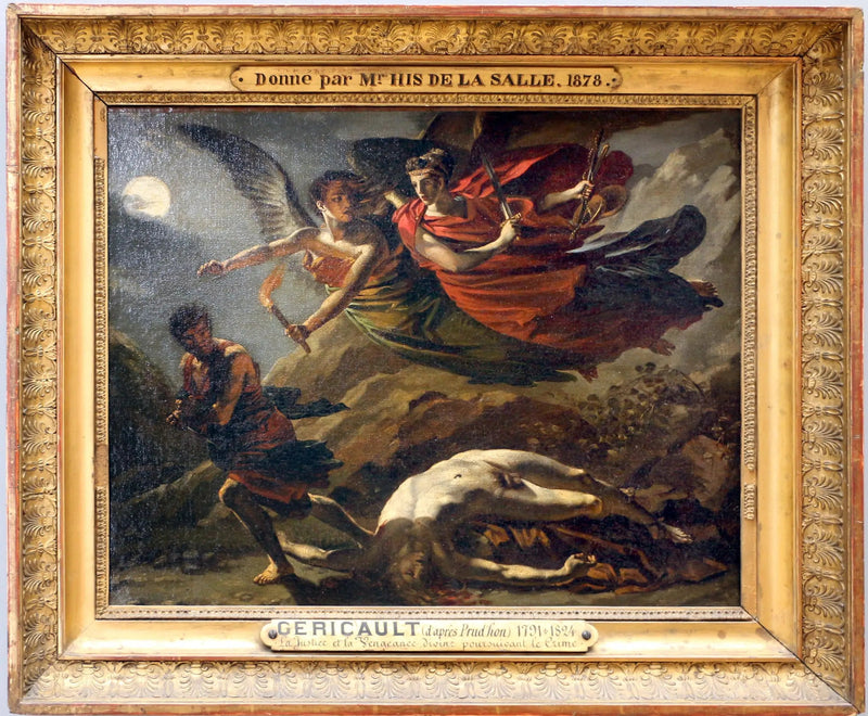 A Justiça e a Vingança divina perseguindo o crime - Théodore Géricault