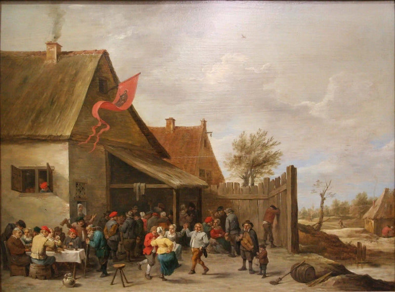 A quermesse de São Jorge - David Teniers, o Jovem