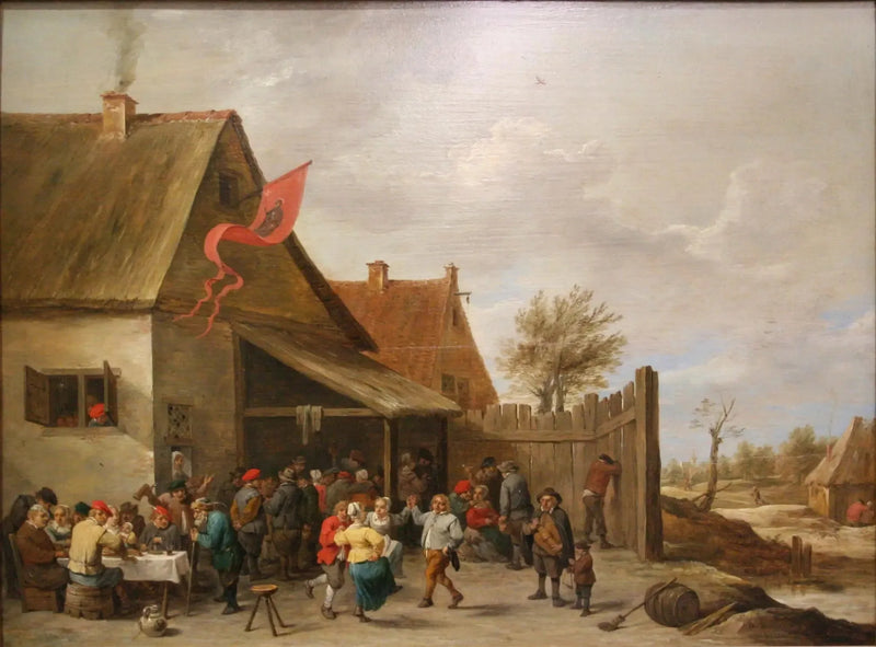 A quermesse de São Jorge - David Teniers, o Jovem