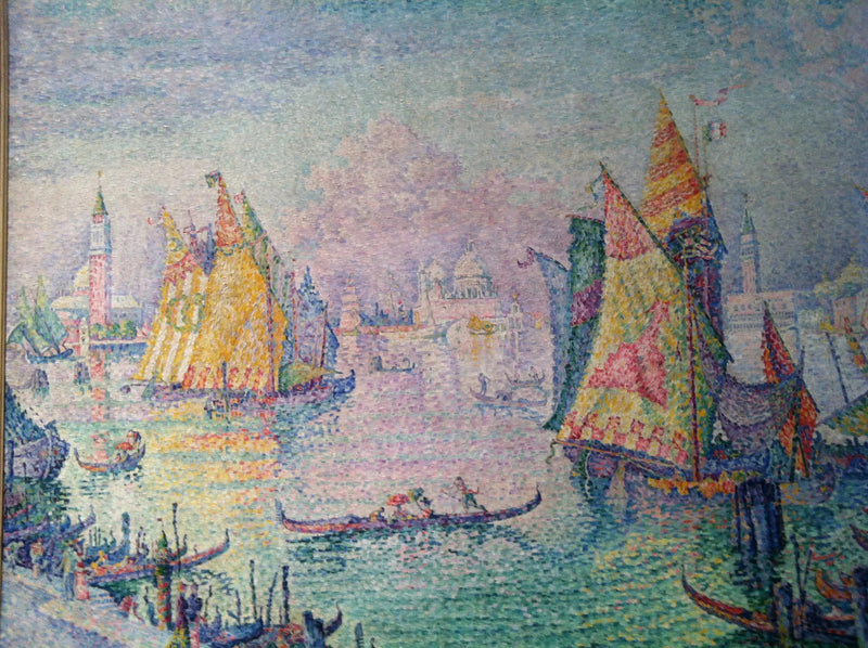 A Lagoa de São Marcos, Veneza - Paul Signac