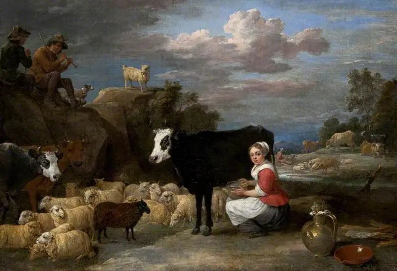 A leiteira - David Teniers Júnior