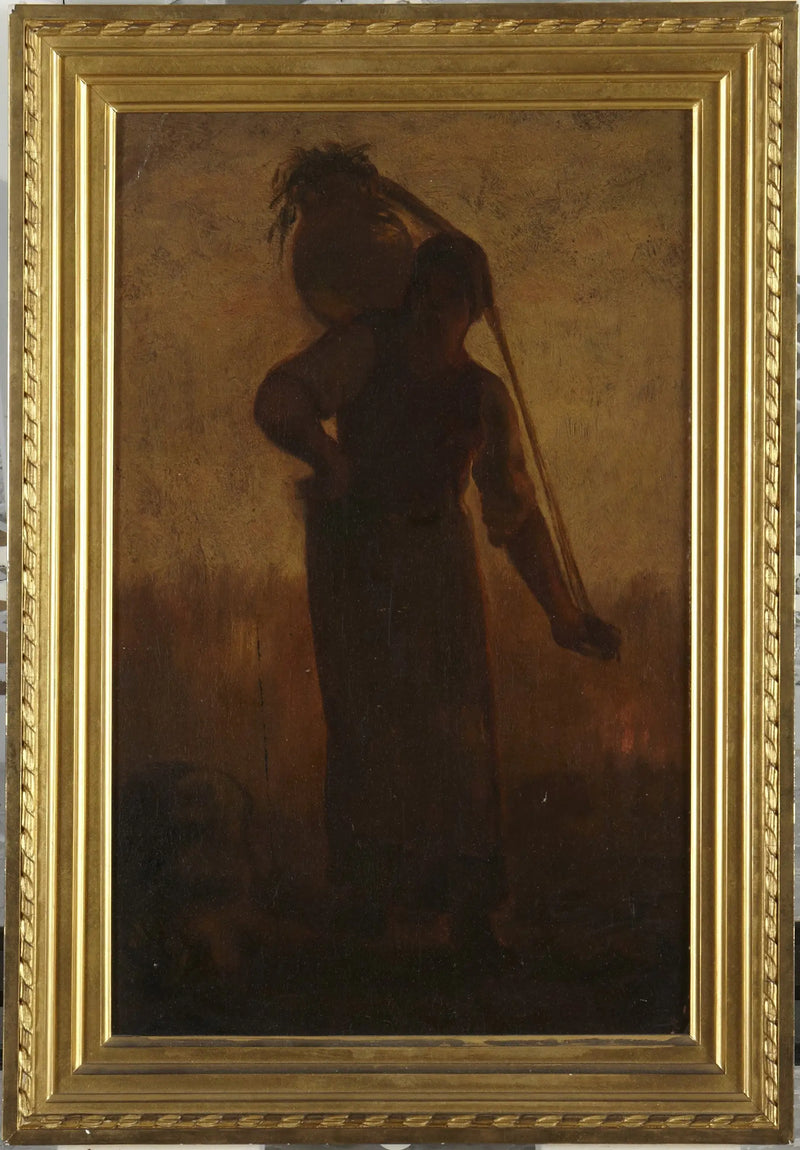 A Leiteira da Normandia - Jean-François Millet