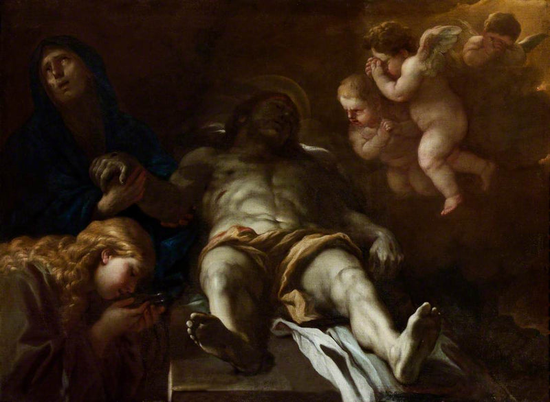 A Lamentação - Luca Giordano