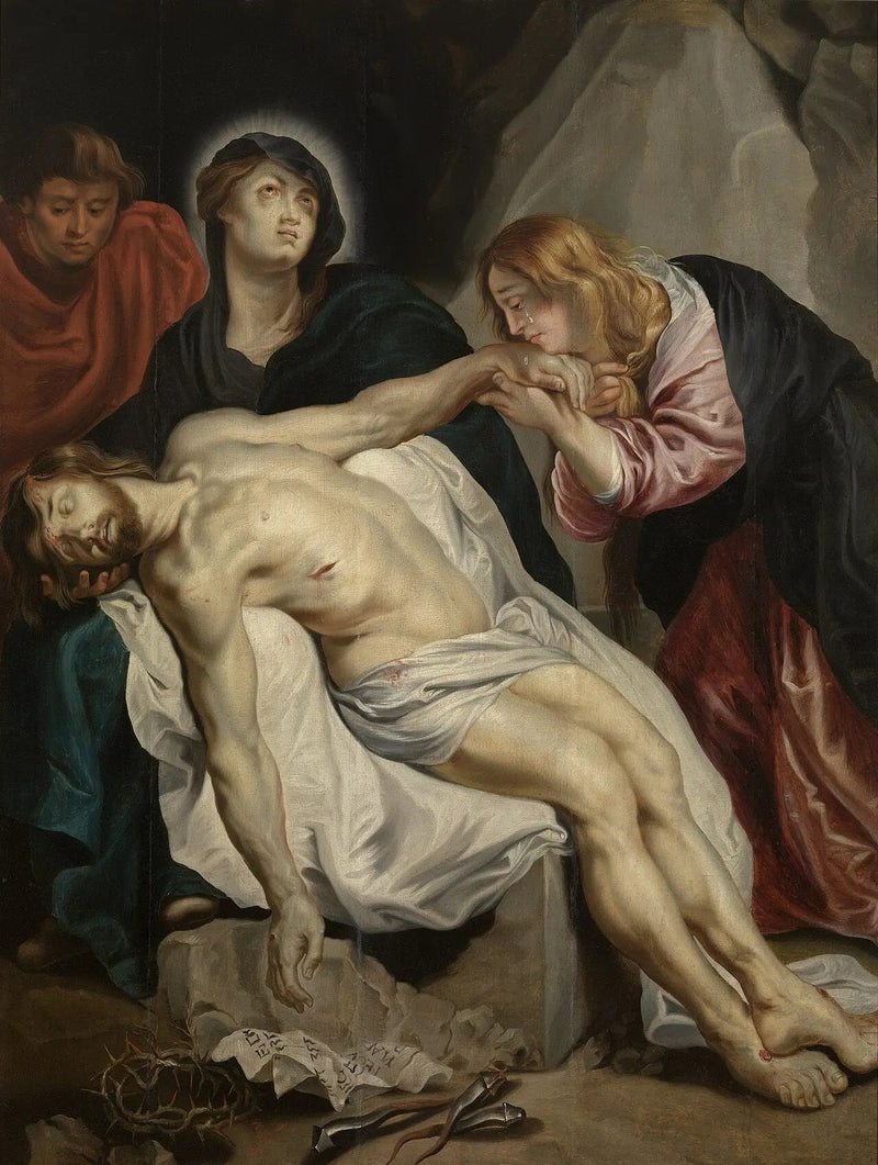 A Lamentação sobre o Cristo Morto - Antoine van Dyck