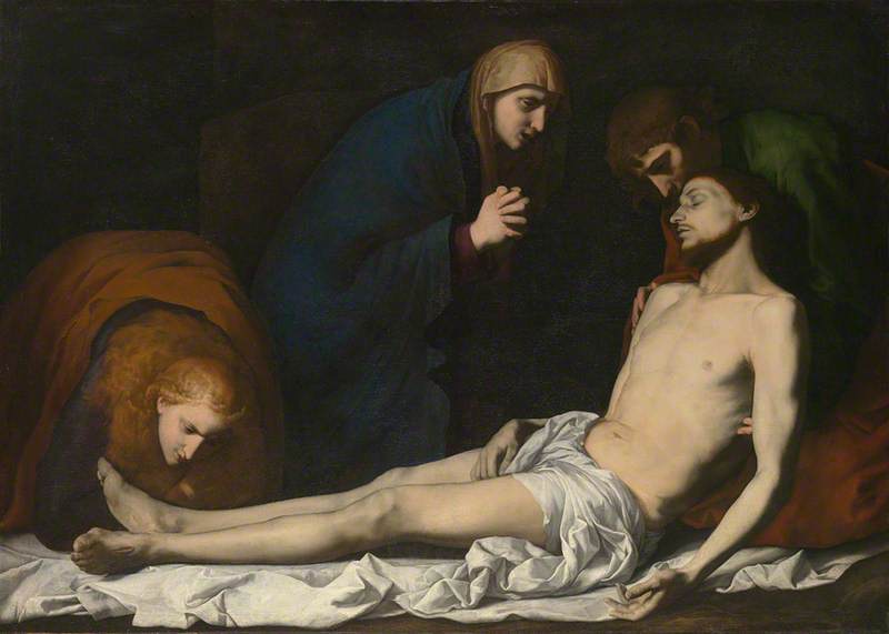 A Lamentação sobre o Cristo morto - Jusepe de Ribera