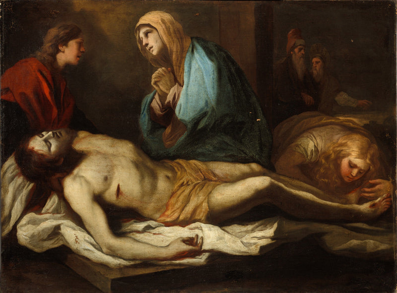 A Lamentação sobre o Cristo morto - Luca Giordano