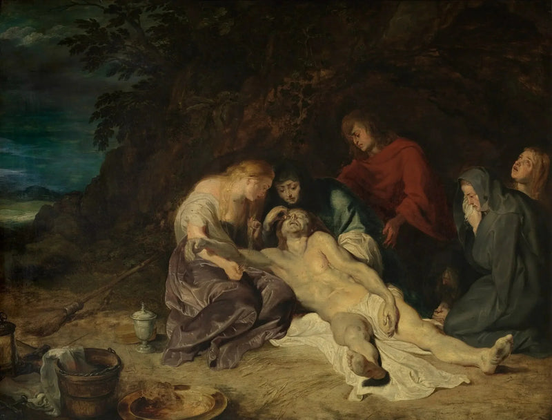A Lamentação sobre o Cristo morto - Peter Paul Rubens