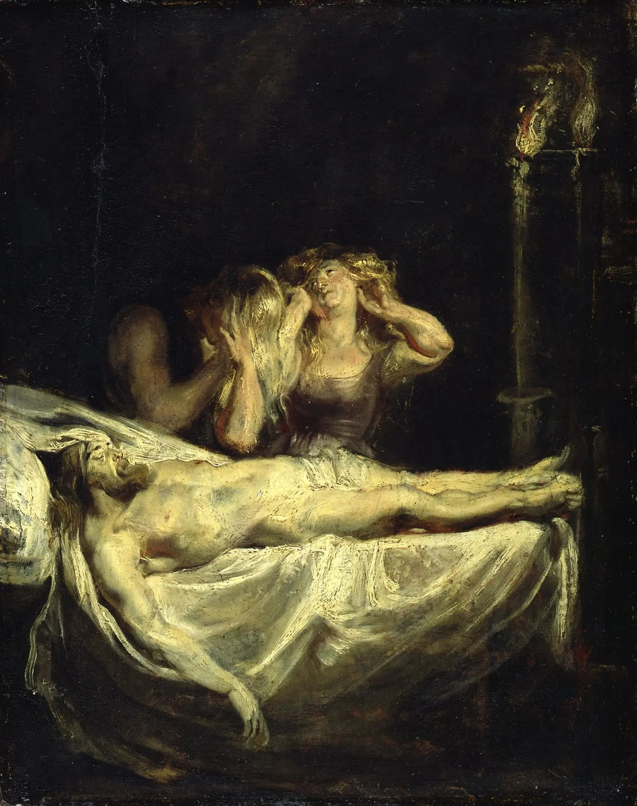 A lamentação sobre o corpo de Cristo morto - Peter Paul Rubens