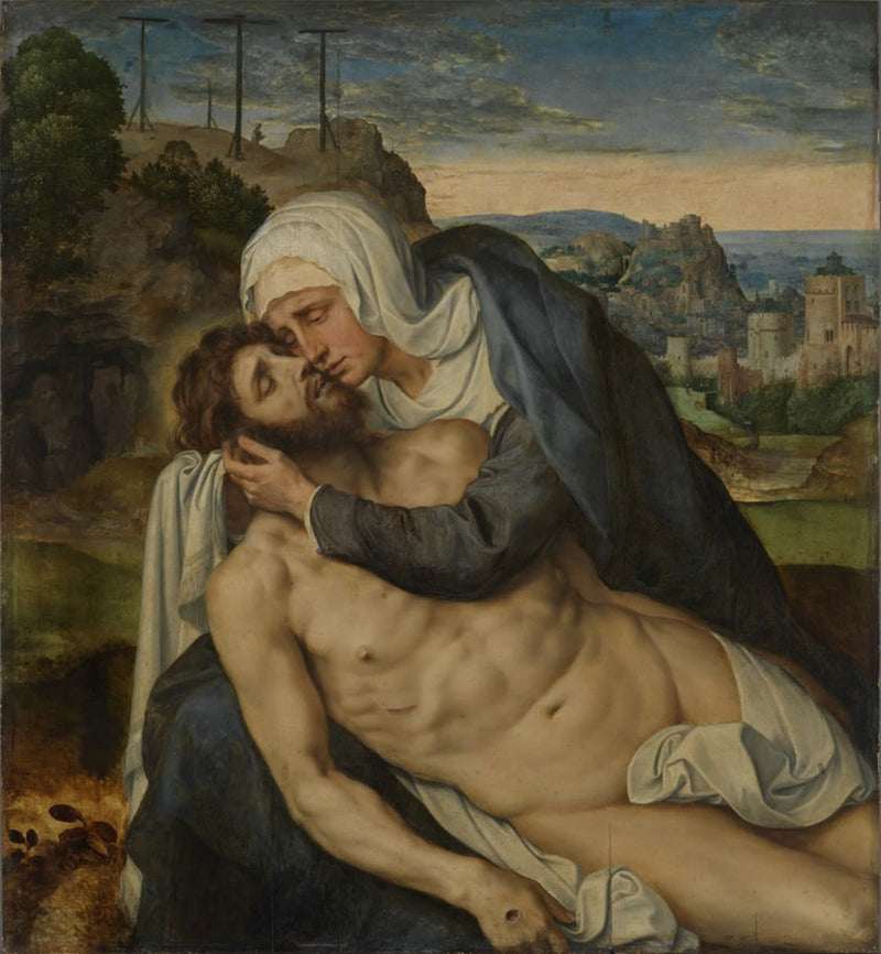 A Lamentação sobre o Corpo de Cristo Morto - Quentin Metsys