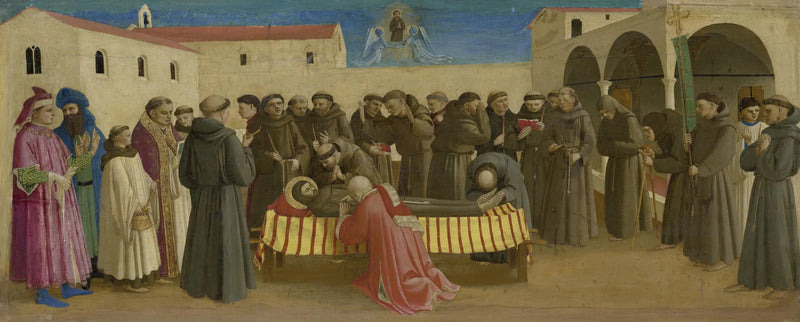 A Lamentação sobre São Francisco - Fra Angelico