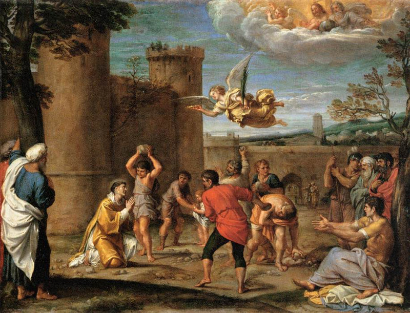 A Lapidação de São Tiago - Annibale Carracci