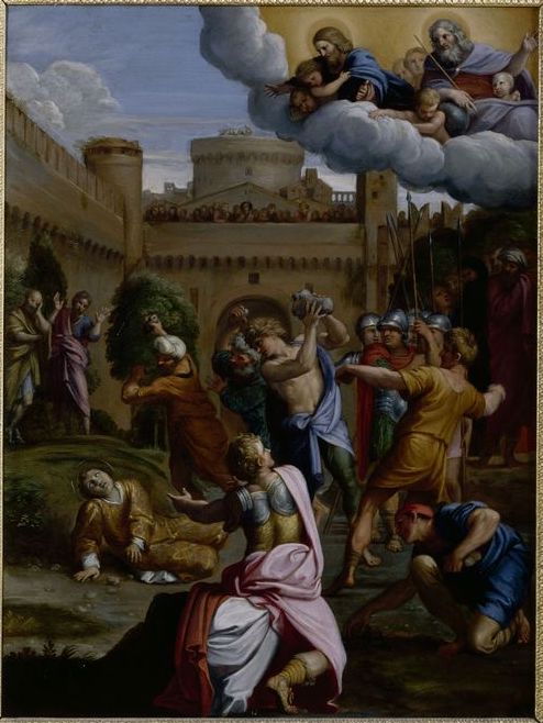A Lapidação de Santo Estevão - Domenichino