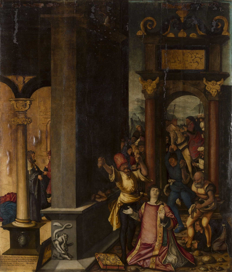 A Lapidação de Santo Estevão - Hans Baldung Grien