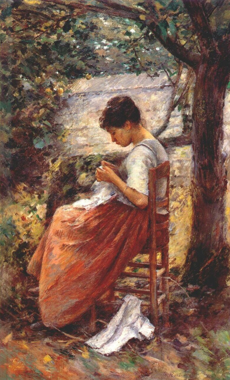 A layette - Theodore Robinson
