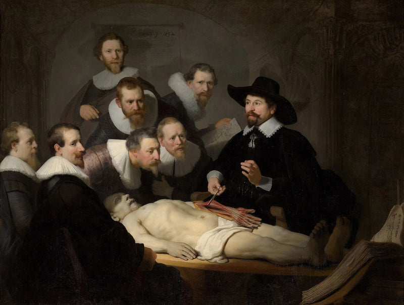 A Lição de Anatomia do Doutor Tulp - Rembrandt