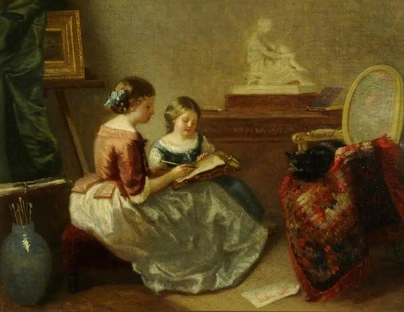 A aula de desenho - Jean-Honoré Fragonard