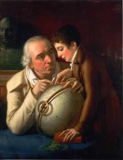A Aula de Geografia - Anne-Louis Girodet